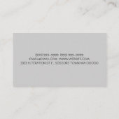 Tailor, Alterations, Tailoring, Seamstress, Tailor Visitekaartje (Achterkant)