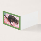 Tailor Dave Folded Horizontal Book Table Card Kaart (Buitenkant)