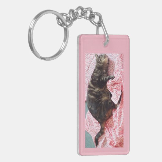 Tailor Dave Rectangle Keyring Sleutelhanger (Voorkant Links)