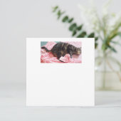 Tailor. Dave Square Uitnodiging (Staand voorkant)