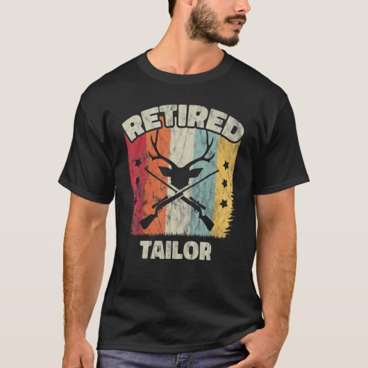 Tailor met pensioen t-shirt (Voorkant)