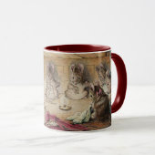 Tailor Mice Sewing a Waistcoat Beatrix Potter 1902 Mok (Voorkant rechts)