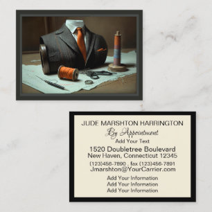 Tailor, naaister Visitekaartje