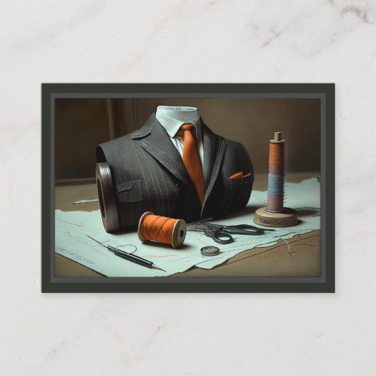 Tailor, naaister Visitekaartje (Voorkant)