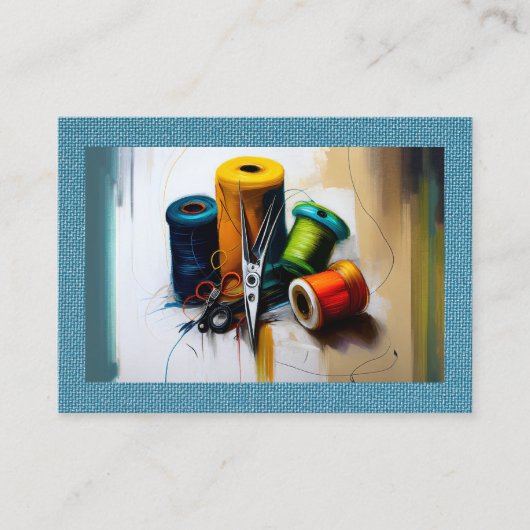 Tailor, naaister Visitekaartje (Voorkant)