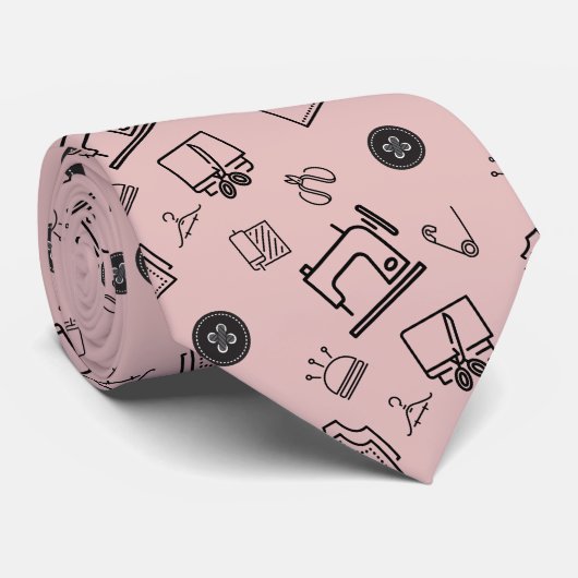 Tailor Seamstress Beroep Papa Stropdas (Opgerold)