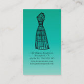 Tailor Seamstress Visitekaartje (Achterkant)