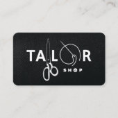 Tailor Shop | Garment Tools Visitekaartje (Voorkant)
