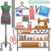 Tailor Sticker Set (Voorkant)