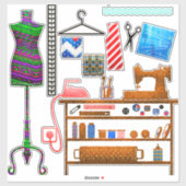 Tailor Sticker Set (Vel)