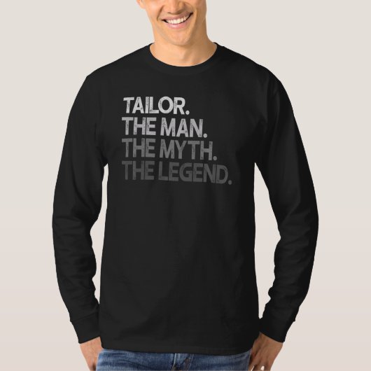 Tailor The Man Myth Legend Sweat T-shirt (Voorkant)