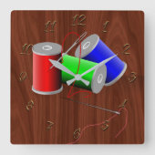 Tailor Vierkante Klok (Voorkant)