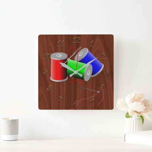 Tailor Vierkante Klok (Huis)