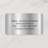 Tailor Visitekaartje (Achterkant)