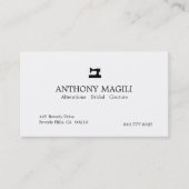 Tailor Visitekaartje (Voorkant)