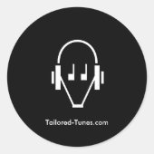 Tailored Tunes sticker (Voorkant)