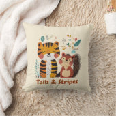 Tails & Stripes Tijger & Eekhoorn | Kinderkamer De Kussen (Deken)