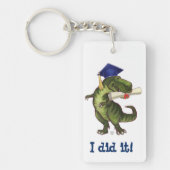 Tails TRex Dino Afstuderen Sleutelhanger (Voorkant)