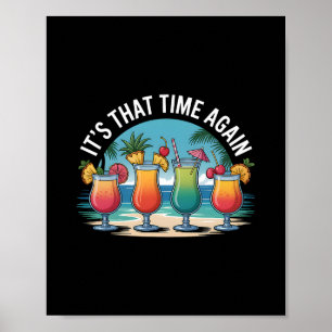 Tails Tropische Zomer Eiland Vakantie Caribisch Ge Poster