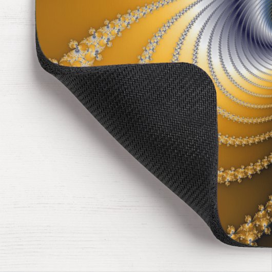 Tailspin - Fractale kunst Muismat (Hoek)