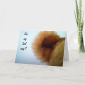 TAILWAGGING ÉÉN HAPPY DOG KAART (Voorkant)