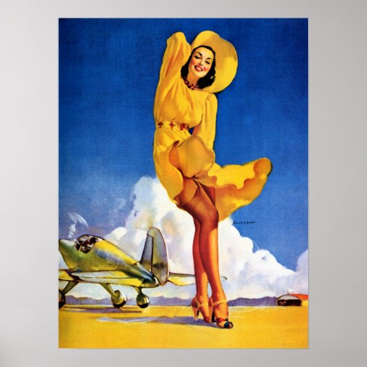 Tailwinds draaien omhoog poster (Voorkant)