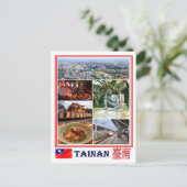 Tainan - Taiwan - Republiek China - Mozaïek - Briefkaart (Staand voorkant)