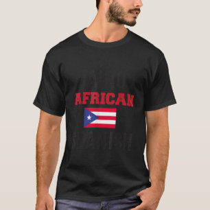 Taino Afrikaans Spaans erfgoed Afrika Cultuur Hisp T-shirt