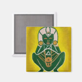 Taíno Atabey Magneet (Voorkant / Achterkant)