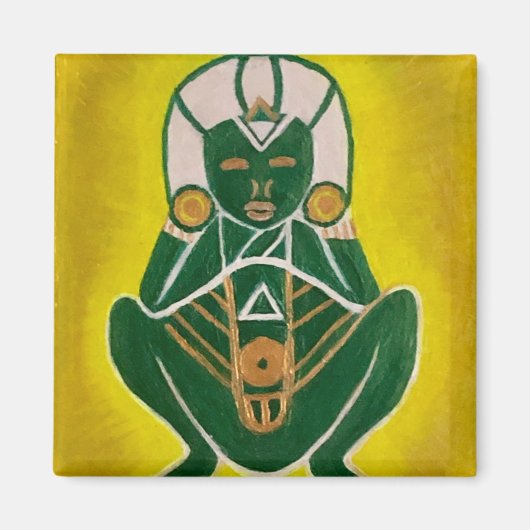 Taíno Atabey Magneet (Voorkant)