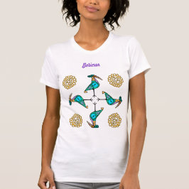 Taíno Bird vierkant T-shirt