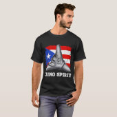 Taino Boricua Cemi-symbool T-shirt (Voorkant volledig)