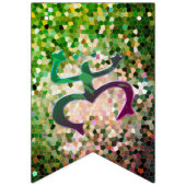 Taino Coqui Frog Flag Vlaggetjes (Eerste vlag)