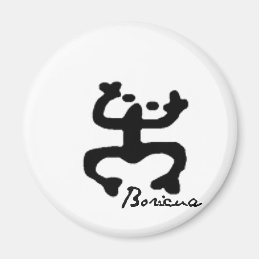 Taino Coqui Magneet (Voorkant)