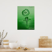 Taino Cross Poster (Keuken)