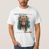 Taíno Heritage loopt diep T-shirt (Voorkant)