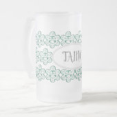 Taino-Mok Matglas Bierpul (Voorkant links)