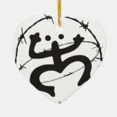 Taino Nativo Keramisch Ornament (Voorkant)