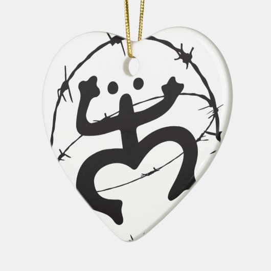 Taino Nativo Keramisch Ornament (Links)