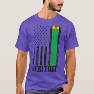 Taino Pride Hispanic Heritage noodlijdende vlag T-shirt