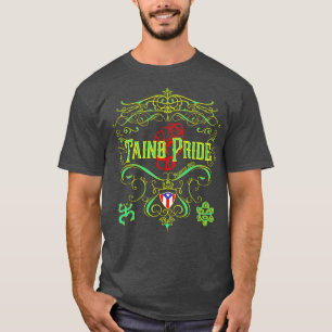 Taino Pride Stijl Neon T-shirt