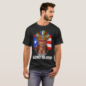 Taino Puerto Ricaanse krijger T-shirt (Voorkant volledig)
