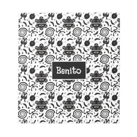 Taino symbolen Puerto Rico cultuur Notitieblok (Voorkant)