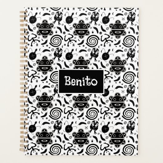 Taino symbolen Puerto Rico cultuur Planner (Voorkant)