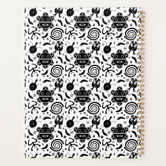 Taino symbolen Puerto Rico cultuur Planner (Achterkant)