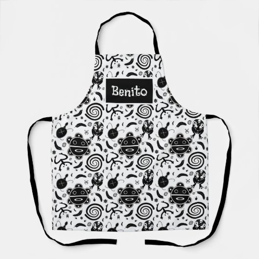 Taino symbolen Puerto Rico cultuur Schort (Voorkant)