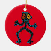 Taino Symbool Circle Ornament (Voorkant)