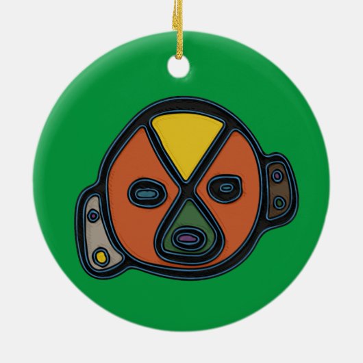 Taino Symbool Ornament (Achterkant)