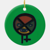 Taino Symbool Ornament (Achterkant)