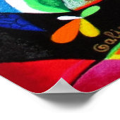 Taino & Vejigantes PR - art van Galina - Poster (Hoek)